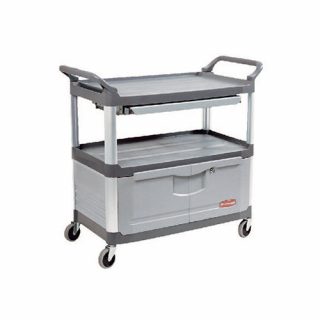 FG409400GRAY Carro para instrumentos cerrado con puertas