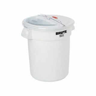 FG9G7500WHT Contenedor BRUTE® para alimentos FG263200 con tapa deslizante y cuchara de 4 tazas